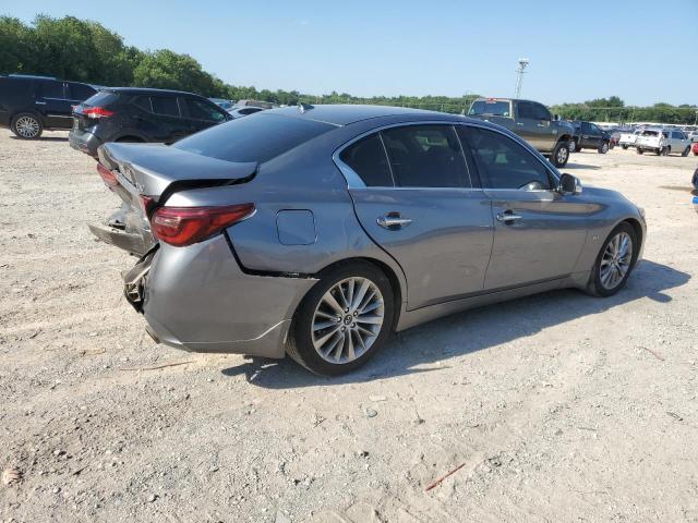 JN1EV7AP9KM516190 - 2019 INFINITI Q50 LUXE SILVER photo 3