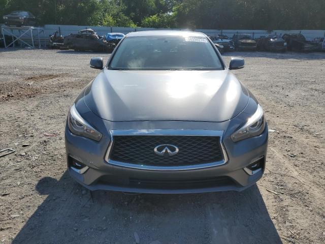 JN1EV7AP9KM516190 - 2019 INFINITI Q50 LUXE SILVER photo 5