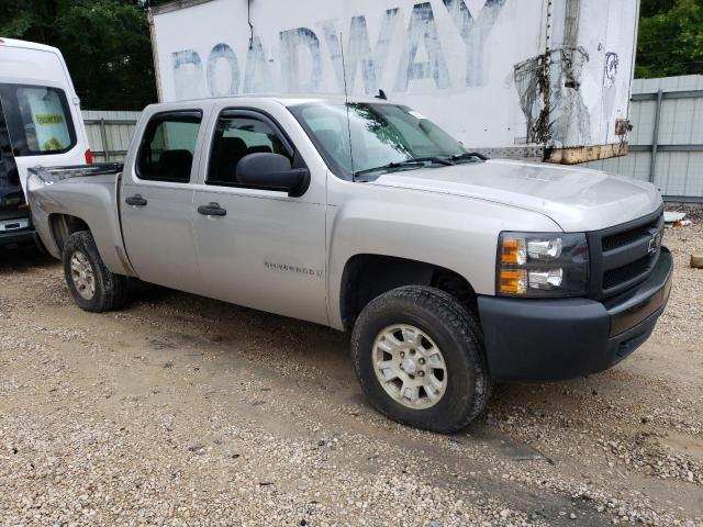 2GCEC13C171567972 - 2007 CHEVROLET SILVERADO C1500 CREW CAB GRAY photo 4