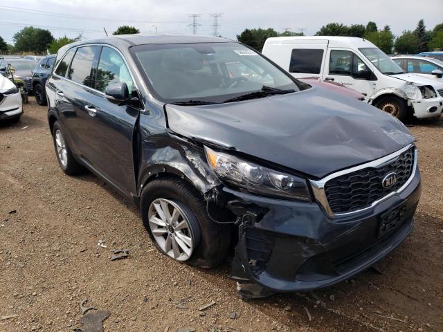 5XYPGDA5XLG683173 - 2020 KIA SORENTO S GRAY photo 4