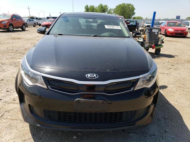 KNAGT4LE2J5021955 - 2018 KIA OPTIMA HYBRID BLACK photo 5