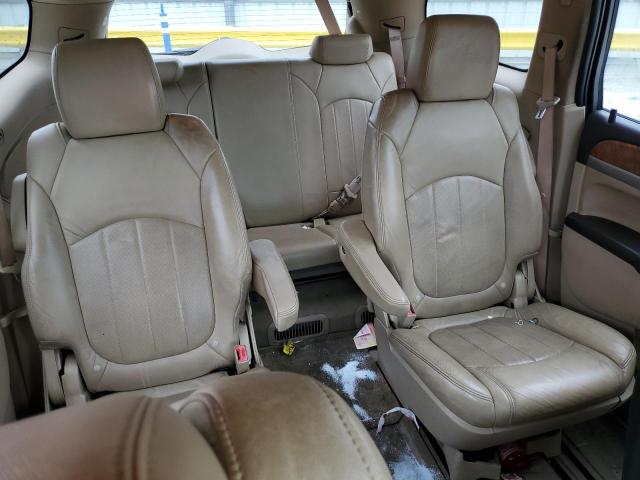 5GAKRBED7BJ109253 - 2011 BUICK ENCLAVE CXL RED photo 10