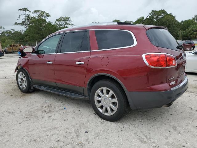 5GAKRBED7BJ109253 - 2011 BUICK ENCLAVE CXL RED photo 2