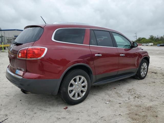 5GAKRBED7BJ109253 - 2011 BUICK ENCLAVE CXL RED photo 3