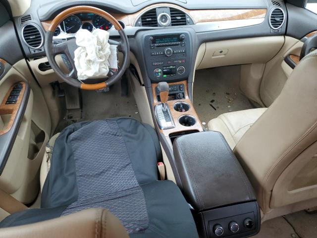 5GAKRBED7BJ109253 - 2011 BUICK ENCLAVE CXL RED photo 8