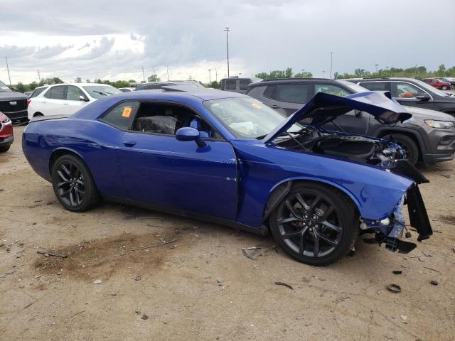 2C3CDZJG6NH109247 - 2022 DODGE CHALLENGER GT BLUE photo 4