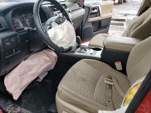 JTEBU5JR0G5294161 - 2016 TOYOTA 4RUNNER SR5/SR5 PREMIUM 红色 照片 7