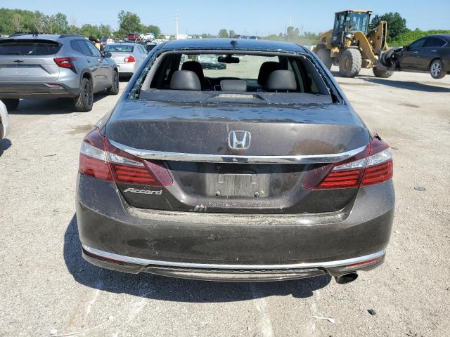 1HGCR2F83GA121056 - 2016 HONDA ACCORD EXL BLACK photo 6