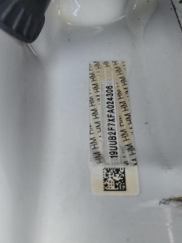 19UUB2F7XFA024306 - 2015 ACURA TLX ADVANCE 白色 照片 13