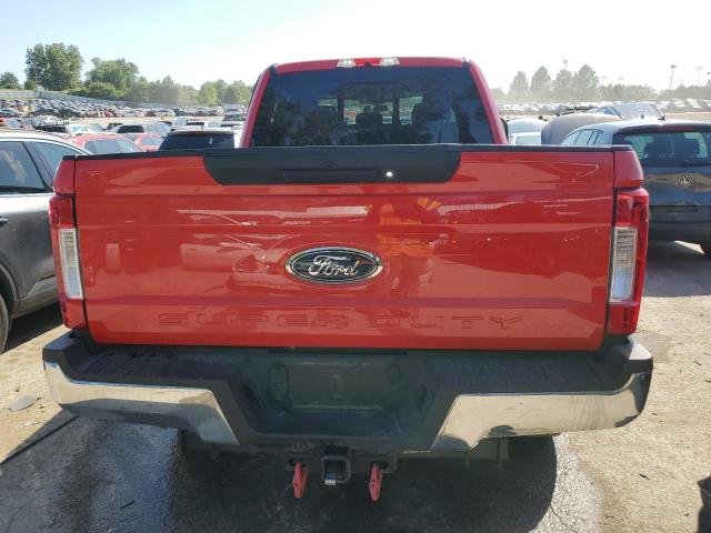 1FT7W2BT5KEE11996 - 2019 FORD F250 SUPER DUTY RED photo 6