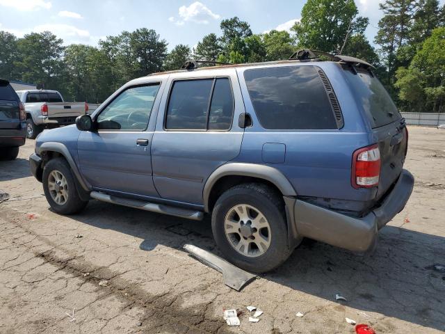 JN8DR09X11W580935 - 2001 NISSAN PATHFINDER LE 蓝色 照片 2