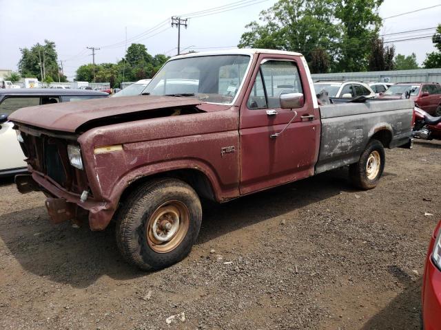 2FTEF15F8ECA59174 - 1984 FORD F150 BROWN photo 1