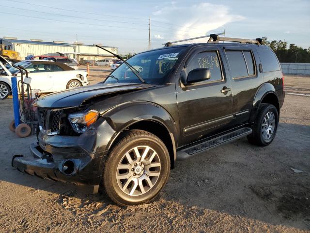 5N1AR18U46C637273 - 2006 NISSAN PATHFINDER LE BLACK photo 1