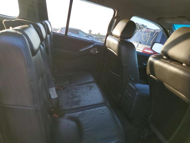 5N1AR18U46C637273 - 2006 NISSAN PATHFINDER LE BLACK photo 11