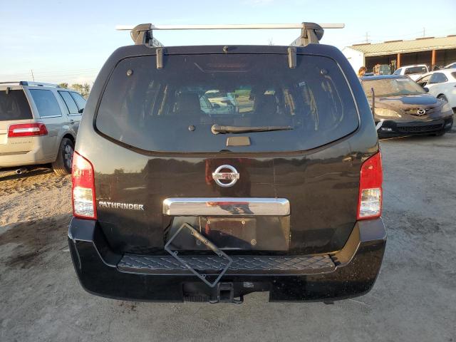 5N1AR18U46C637273 - 2006 NISSAN PATHFINDER LE BLACK photo 6