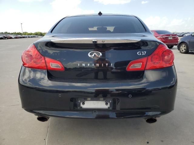 JN1CV6AP9DM723134 - 2013 INFINITI G37 BASE BLACK photo 6