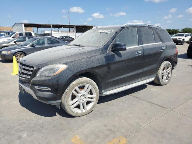 4JGDA5HB0FA598364 - 2015 MERCEDES-BENZ ML 350 4MATIC BLACK photo 1