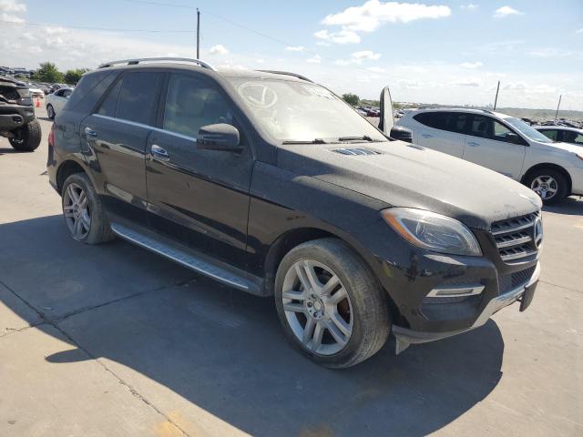 4JGDA5HB0FA598364 - 2015 MERCEDES-BENZ ML 350 4MATIC BLACK photo 4
