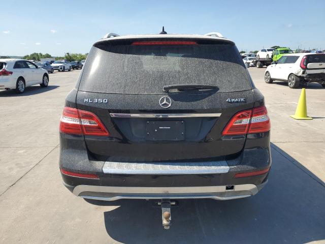4JGDA5HB0FA598364 - 2015 MERCEDES-BENZ ML 350 4MATIC BLACK photo 6