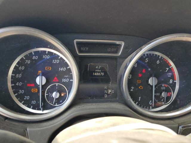 4JGDA5HB0FA598364 - 2015 MERCEDES-BENZ ML 350 4MATIC BLACK photo 9