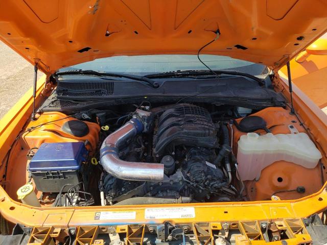 2C3CDYAG1CH171078 - 2012 DODGE CHALLENGER SXT ORANGE photo 11