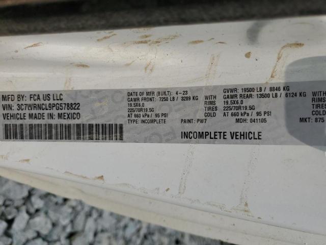 3C7WRNCL9PG578822 - 2023 RAM 5500 白色 照片 10