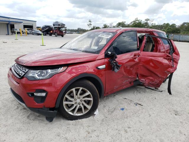 SALCR2FX9KH803891 - 2019 LAND ROVER DISCOVERY HSE RED photo 1