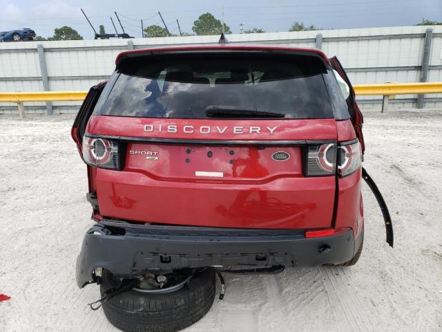 SALCR2FX9KH803891 - 2019 LAND ROVER DISCOVERY HSE RED photo 6