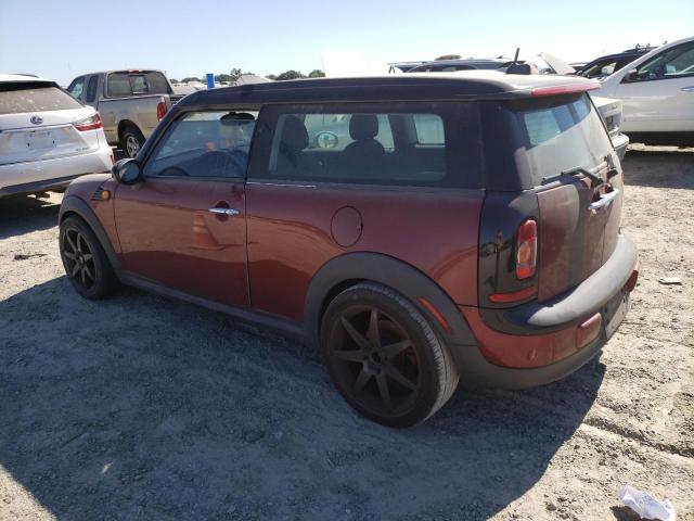 WMWML33598TN67901 - 2008 MINI COOPER CLUBMAN BURGUNDY photo 2