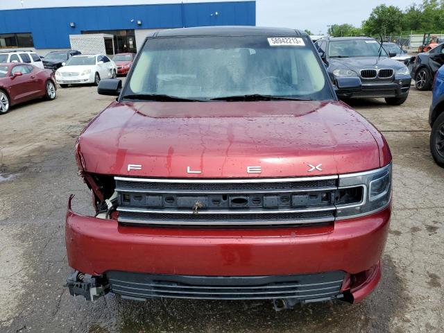 2FMHK6DT2DBD06928 - 2013 FORD FLEX LIMITED RED photo 5