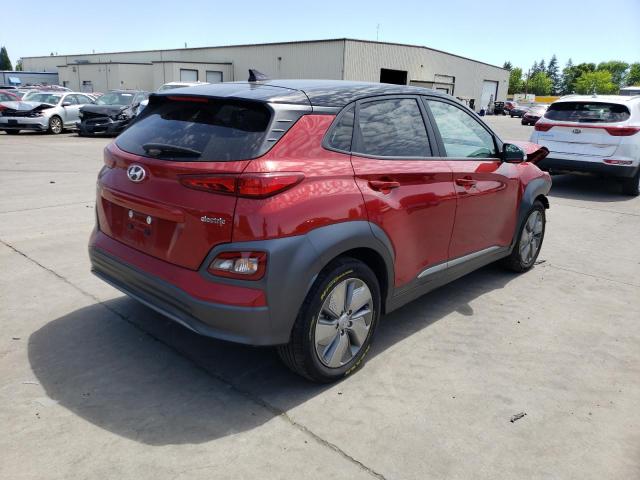 KM8K23AG8MU110644 - 2021 HYUNDAI KONA SEL RED photo 3