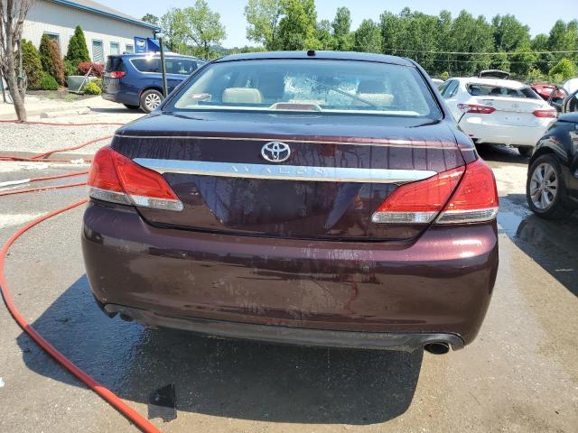 4T1BK3DBXBU392640 - 2011 TOYOTA AVALON BASE Bordo foto 6