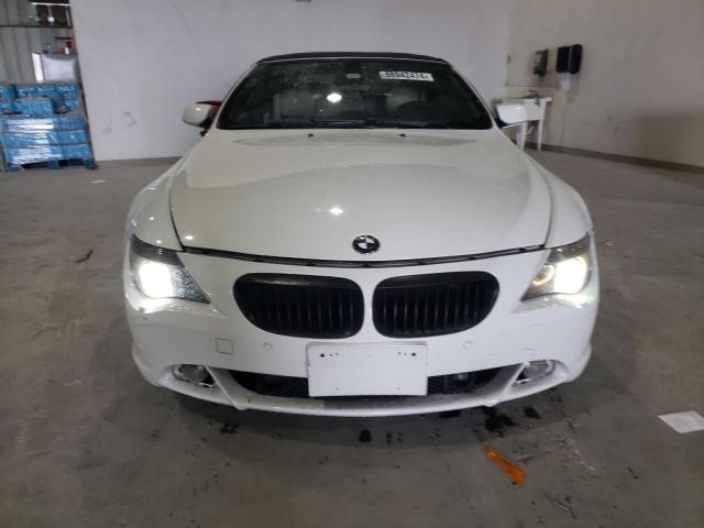 WBAEK13517CN80698 - 2007 BMW 650 I أبيض صورة 5
