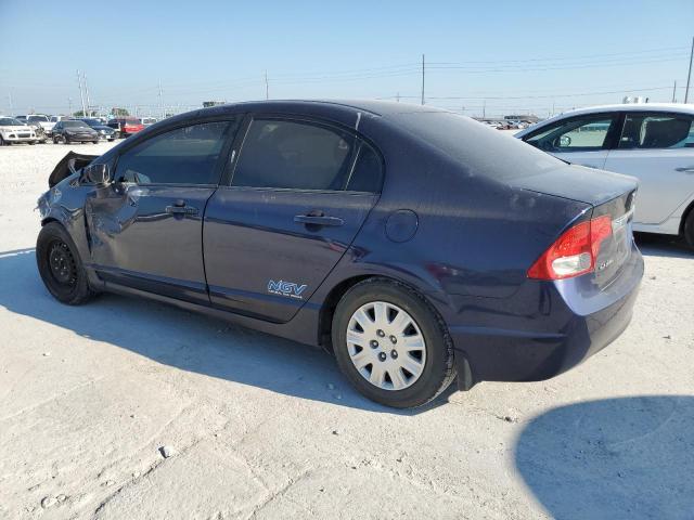 1HGFA46569L000213 - 2009 HONDA CIVIC GX BLUE photo 2