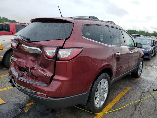 1GNKVGKD3FJ340644 - 2015 CHEVROLET TRAVERSE LT RED photo 3