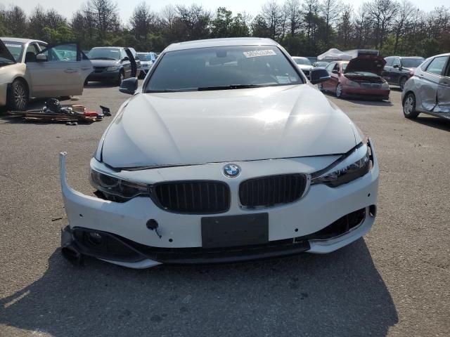 WBA4A7C56FD414932 - 2015 BMW 428 XI GRAN COUPE WHITE photo 5