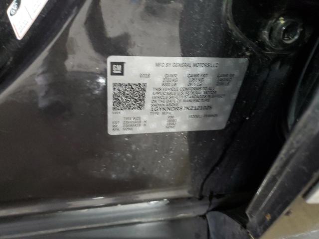 1GYKNDRS7KZ121025 - 2019 CADILLAC XT5 LUXURY შავი ფოტო 14