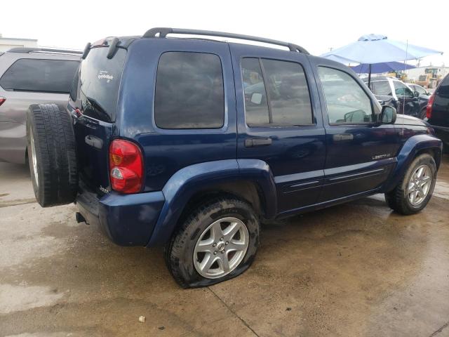 1J4GK58K53W561706 - 2003 JEEP LIBERTY LIMITED BLUE photo 3