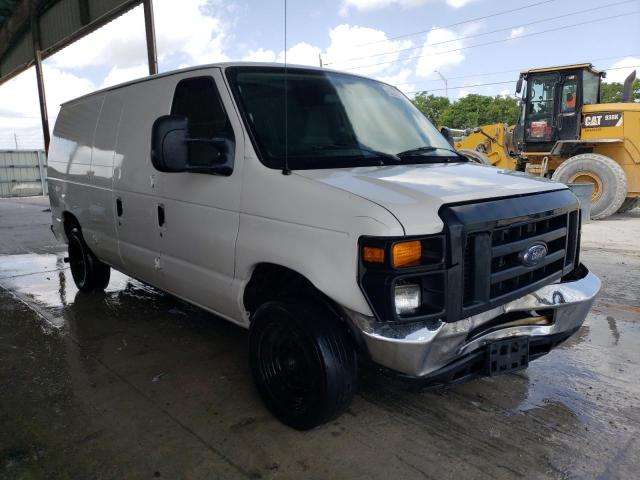 1FTNE1EW7ADA67103 - 2010 FORD ECONOLINE E150 VAN WHITE photo 4