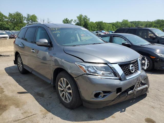 5N1AR2MM0FC712109 - 2015 NISSAN PATHFINDER S GRAY photo 4