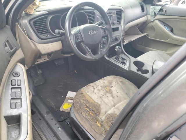 5XXGM4A78DG237796 - 2013 KIA OPTIMA LX BROWN photo 8