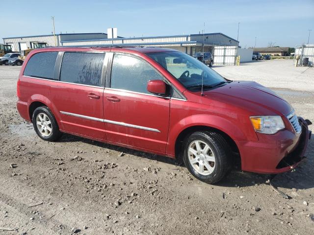 2C4RC1BG4CR193763 - 2012 CHRYSLER TOWN & COU TOURING MAROON photo 4