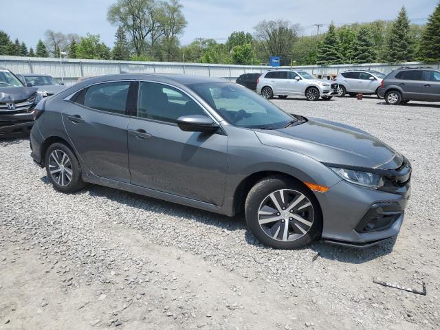 SHHFK7H35LU413791 - 2020 HONDA CIVIC LX ნაცრისფერი ფოტო 4