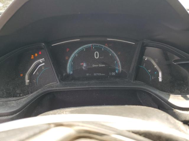 SHHFK7H35LU413791 - 2020 HONDA CIVIC LX ნაცრისფერი ფოტო 9