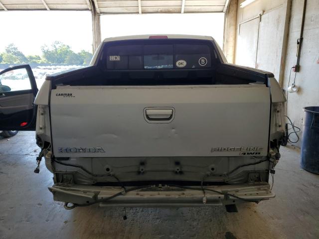 2HJYK16468H530912 - 2008 HONDA RIDGELINE RTS SILVER photo 6