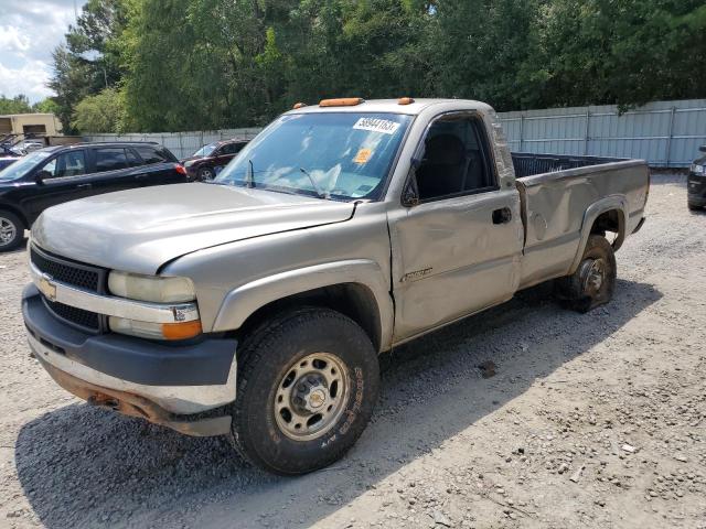 1GCHK24U02E130226 - 2002 CHEVROLET 2500 HD K2500 HEAVY DUTY BEIGE photo 1