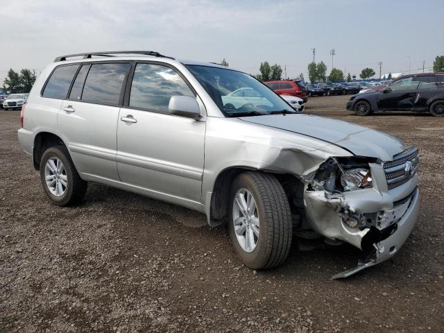 JTEHW21A060016742 - 2006 TOYOTA HIGHLANDER HYBRID SILVER photo 4