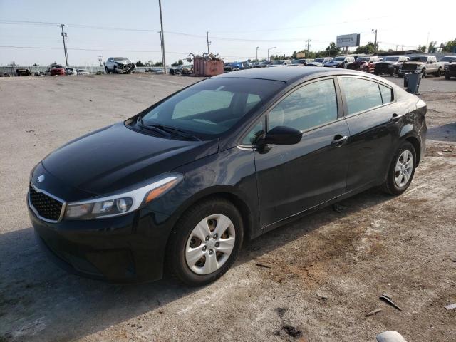 3KPFK4A78JE224018 - 2018 KIA FORTE LX BLACK photo 1