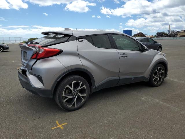 JTNKHMBX9K1032232 - 2019 TOYOTA C-HR XLE SILVER photo 3