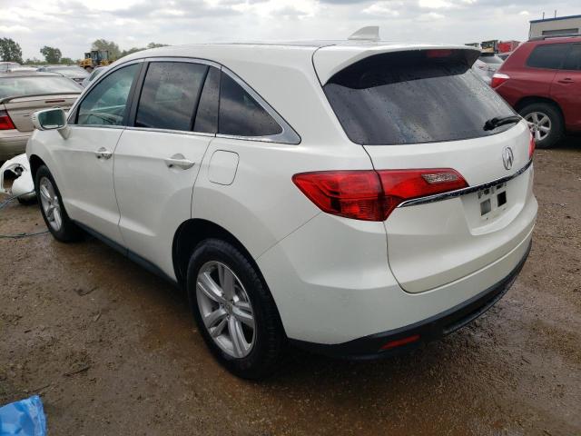 5J8TB3H38DL006870 - 2013 ACURA RDX WHITE photo 2